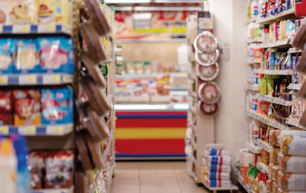 grocery store stock count