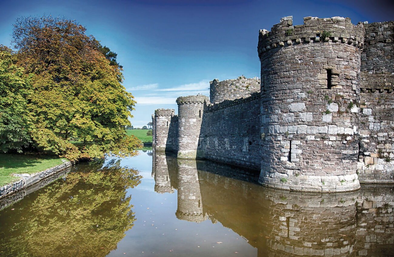 Beaumaris Castle  Anglesey Wales